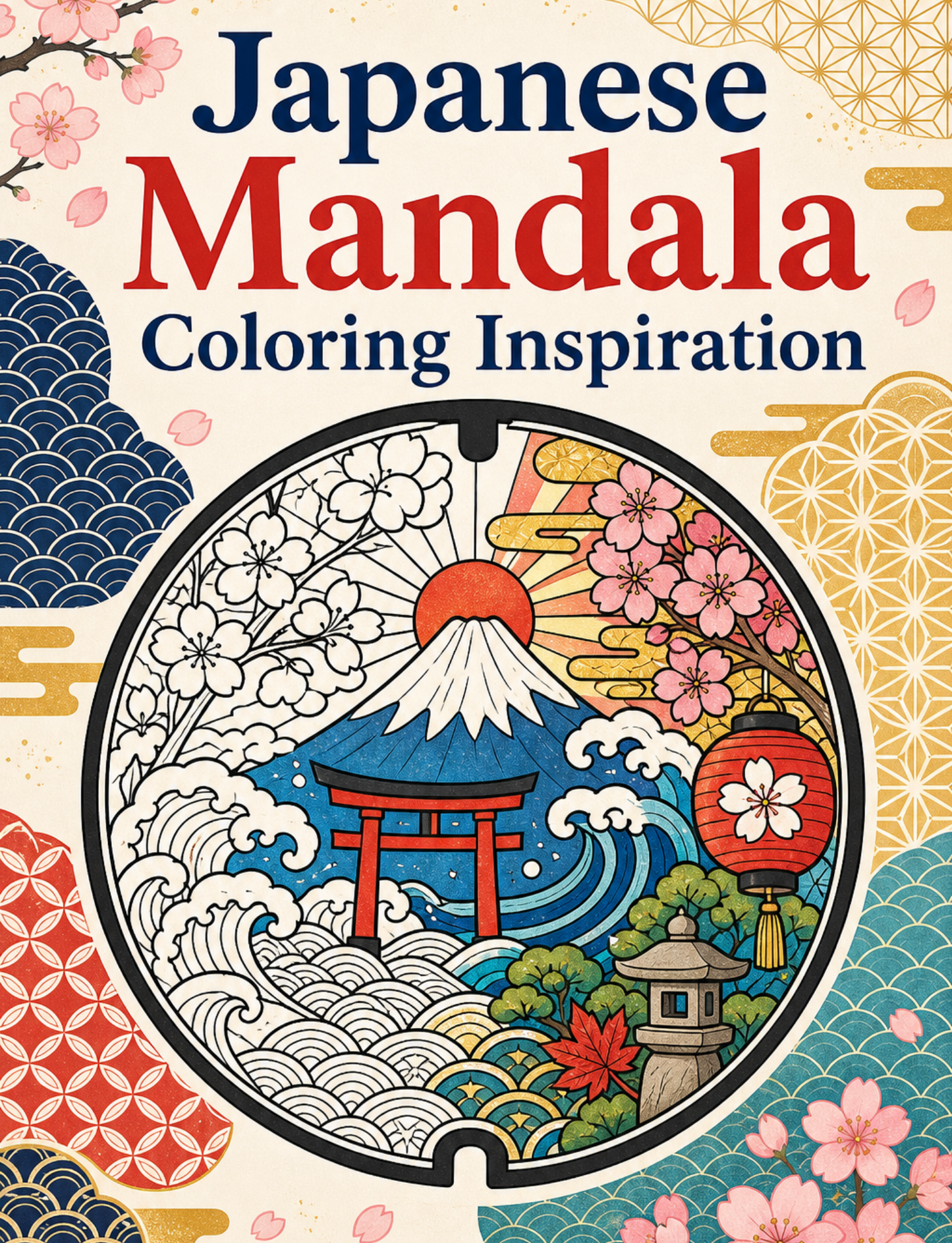 Japanese Mandala: Coloring Inspiration